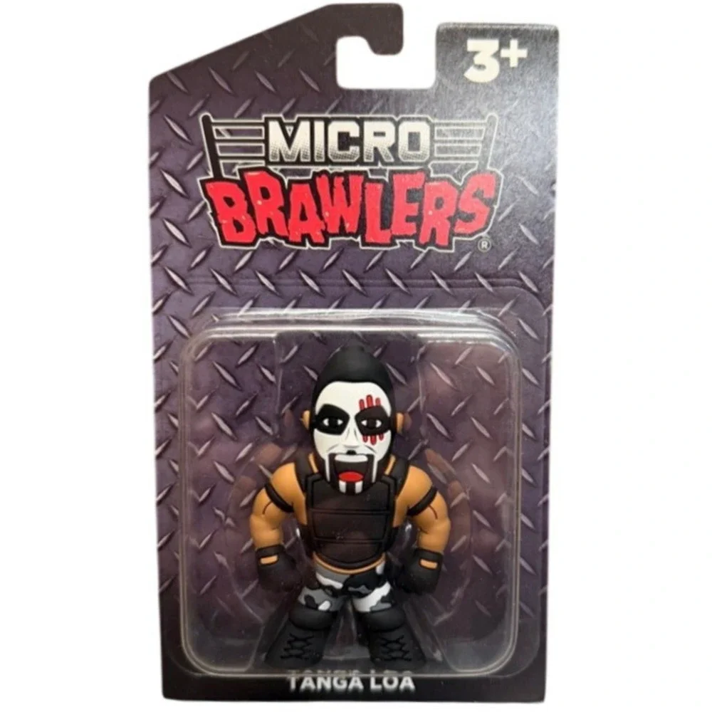 Pro Wrestling Tees Micro Brawlers Tanga Loa Wrestling Figure New NIP Collectible
